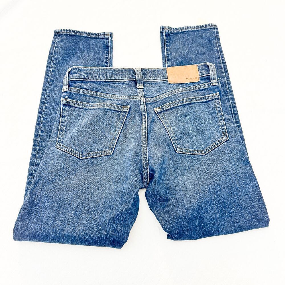 Madewell Slim Men's Denim Jeans Med/Dark Wash Straight Leg Size 28 x 30 - Picture 5 of 9